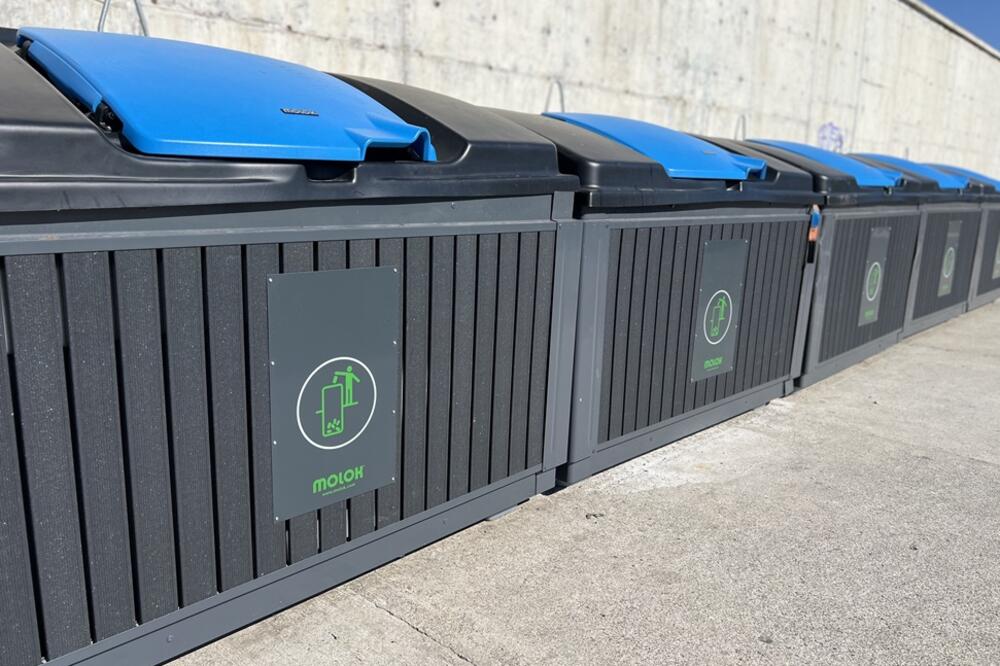 Nadzemni kontenjeri, Foto: Glavni grad Podgorica