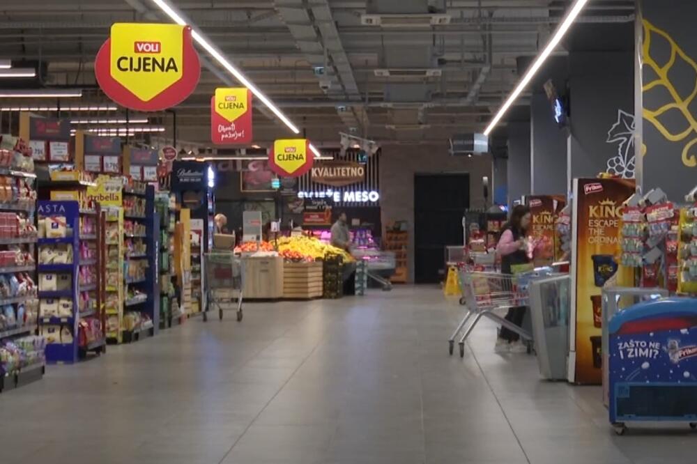 Detalj iz jednog od Voli marketa, Foto: Screenshot/TV Vijesti