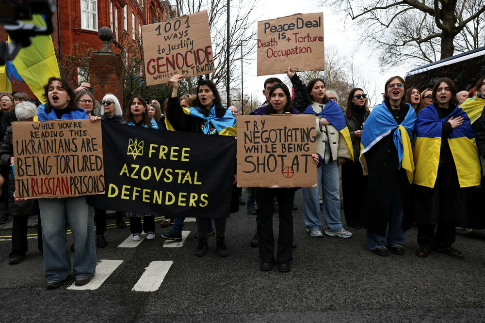 <p>Sjedinjene Američke Države (SAD) predložile su Generalnoj skupštini UN-a nacrt rezolucije u kojem se poziva na "brzo okončanje" sukoba u Ukrajini, ali se ne pominje poštovanje teritorijalnog integriteta te zemlje</p>