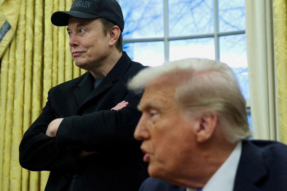 Mask i Tramp, Foto: Reuters