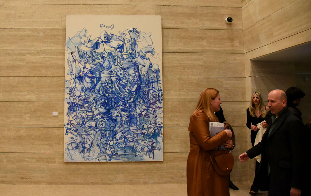 <p>Izložba djela Miodraga Dada Đurića otvorena je večeras u Crnogorskoj akademiji nauka i umjetnosti, u saradnji sa Fondacijom "Luča Artis". Upućena inicijativa da predstavljena kolekcija Novice Jovovića postane javno dobro, što je pozdravio i predsjednik Crne Gore, Jakov Milatović</p>