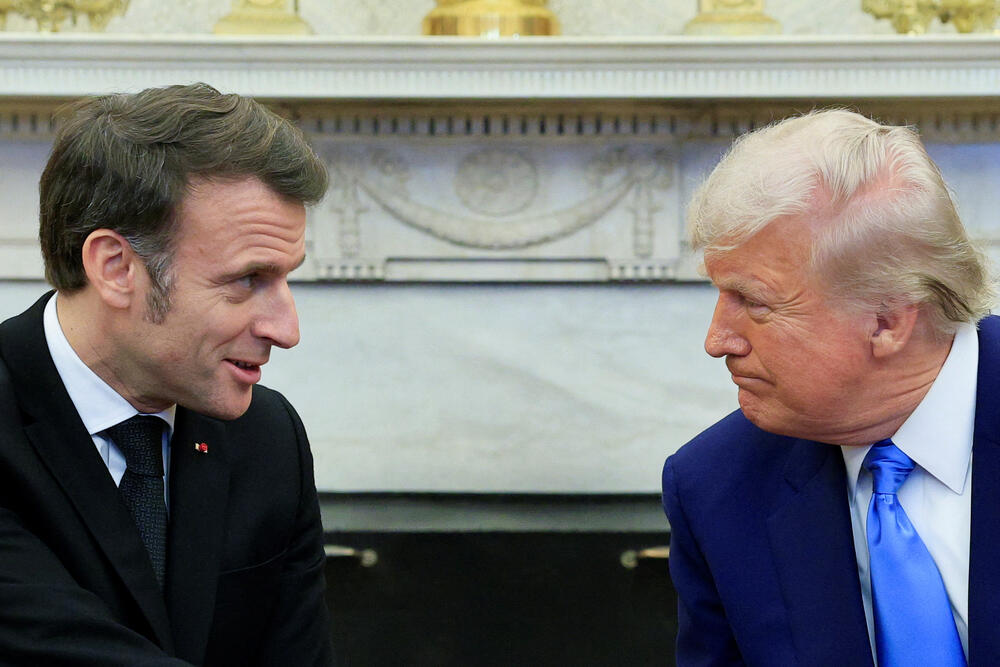 Emanuel Makron, Donald Tramp