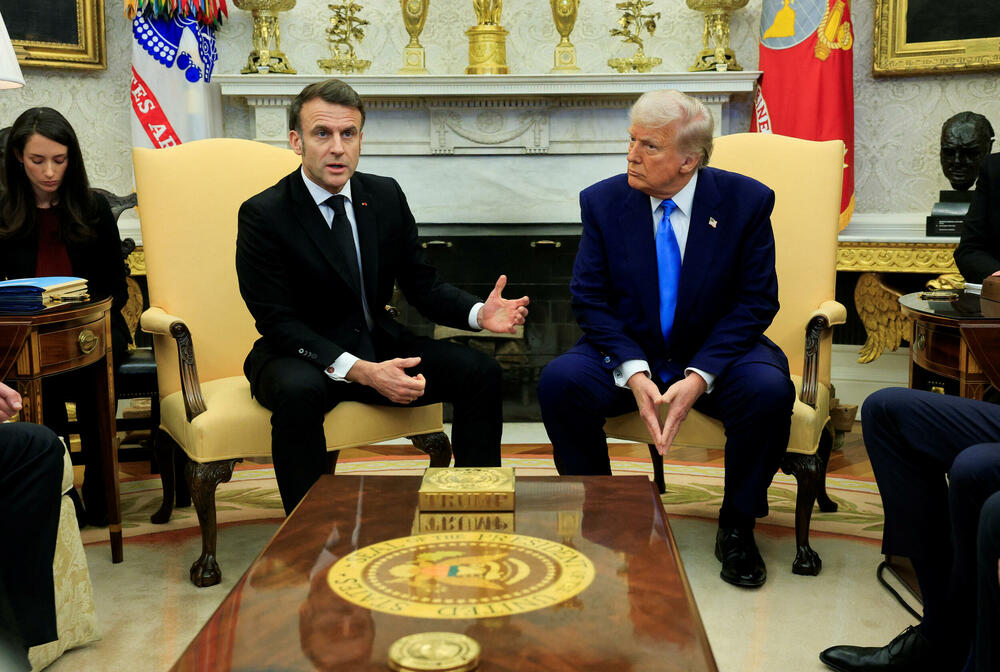 Emanuel Makron, Donald Tramp