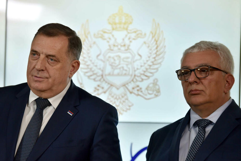 Dodik i Mandić, Foto: Boris Pejović