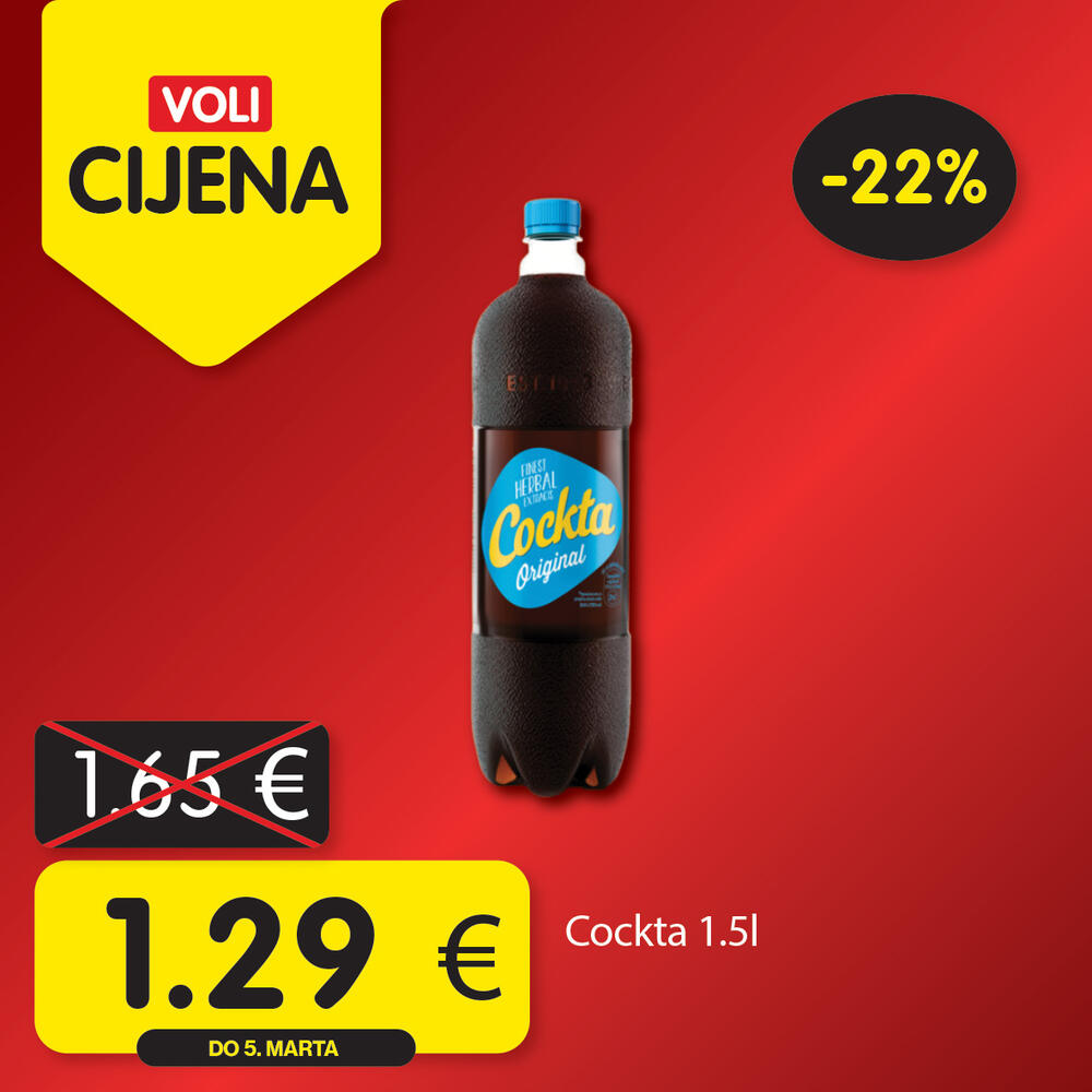 <p><em>Potražite proizvode sa specijalnom oznakom Voli cijena i uštedite vaš kućni budžet.</em></p>