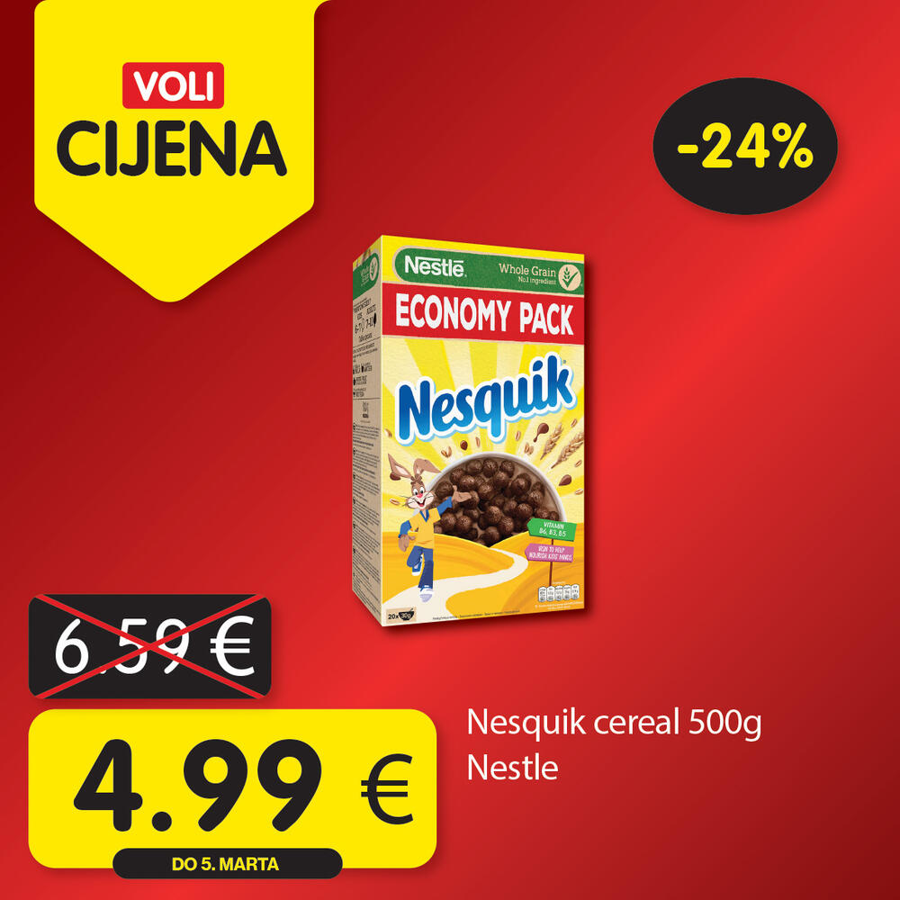 <p><em>Potražite proizvode sa specijalnom oznakom Voli cijena i uštedite vaš kućni budžet.</em></p>