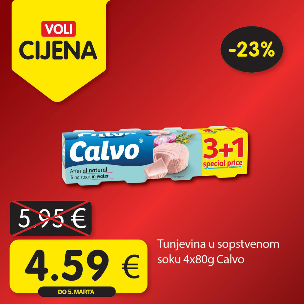 <p><em>Potražite proizvode sa specijalnom oznakom Voli cijena i uštedite vaš kućni budžet.</em></p>