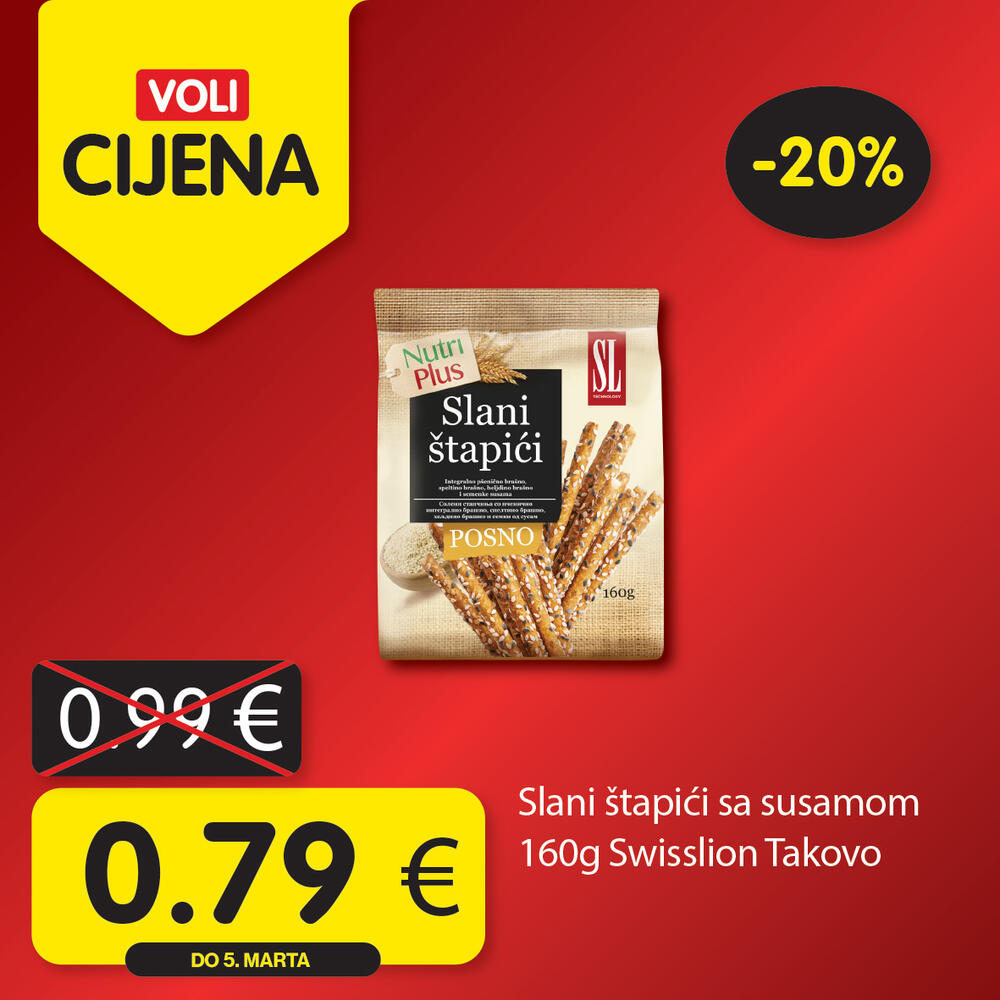 <p><em>Potražite proizvode sa specijalnom oznakom Voli cijena i uštedite vaš kućni budžet.</em></p>