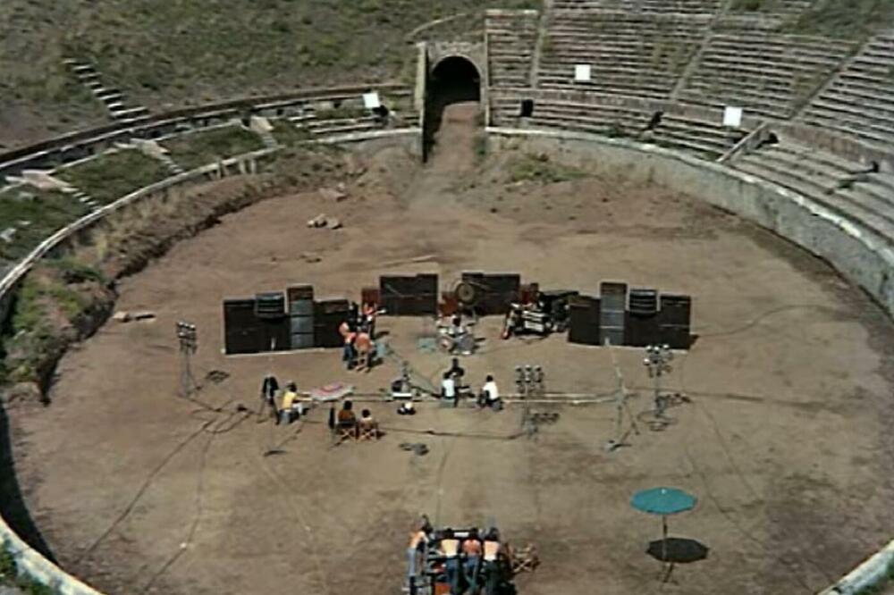 Pink Flojd u Pompeji, Foto: Printscreen/Youtube