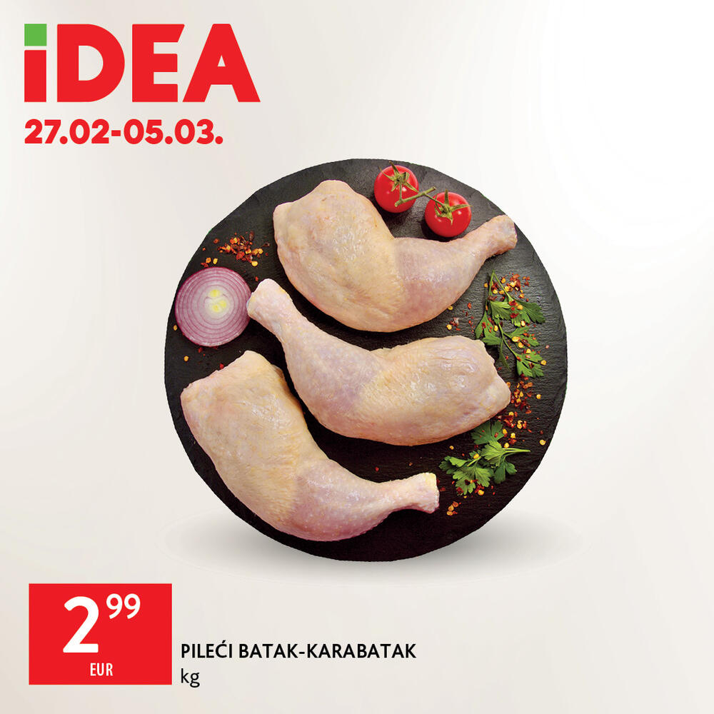<p>I ove sedmice IDEA vam donosi novi katalog i brojne prilike za povoljniju kupovinu.</p>