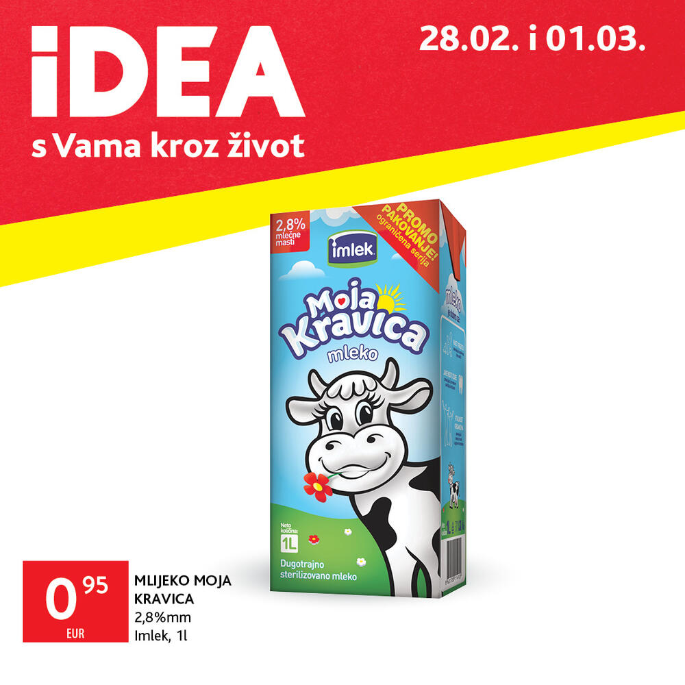 <p>I ove sedmice IDEA vam donosi novi katalog i brojne prilike za povoljniju kupovinu.</p>