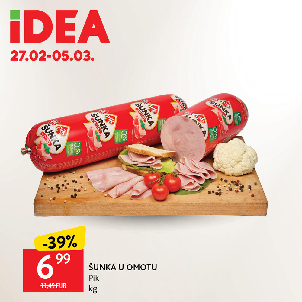 <p>I ove sedmice IDEA vam donosi novi katalog i brojne prilike za povoljniju kupovinu.</p>