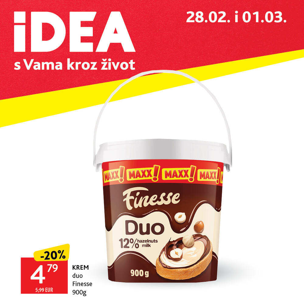 <p>I ove sedmice IDEA vam donosi novi katalog i brojne prilike za povoljniju kupovinu.</p>