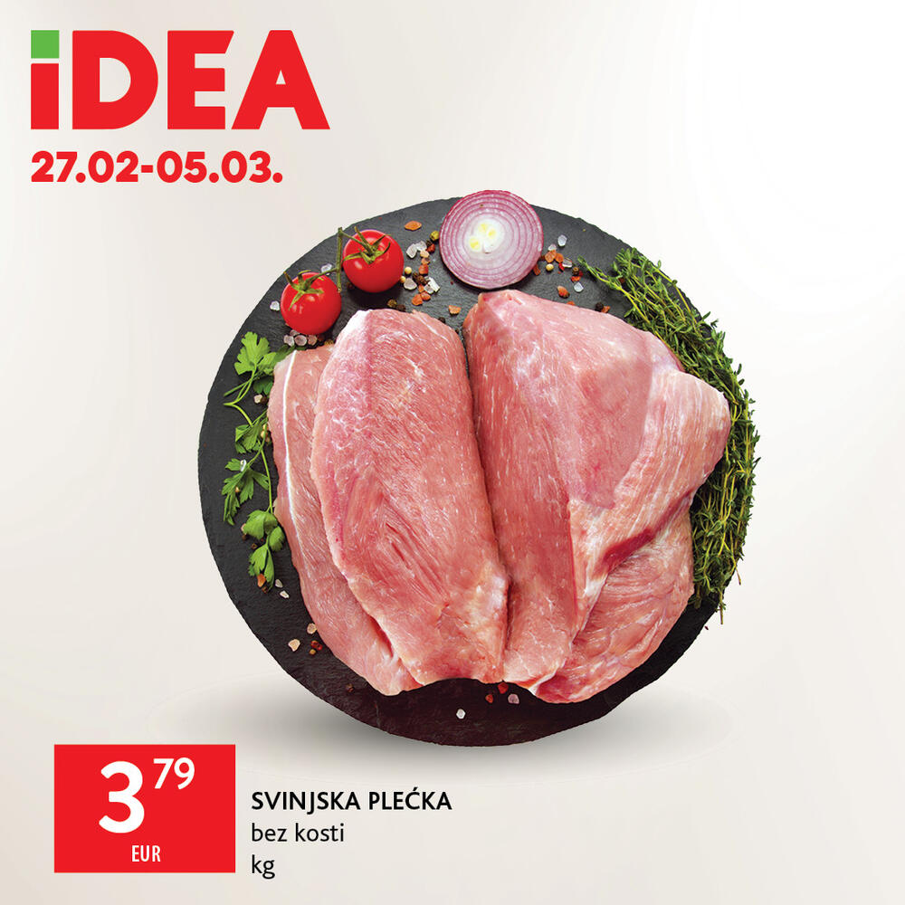 <p>I ove sedmice IDEA vam donosi novi katalog i brojne prilike za povoljniju kupovinu.</p>