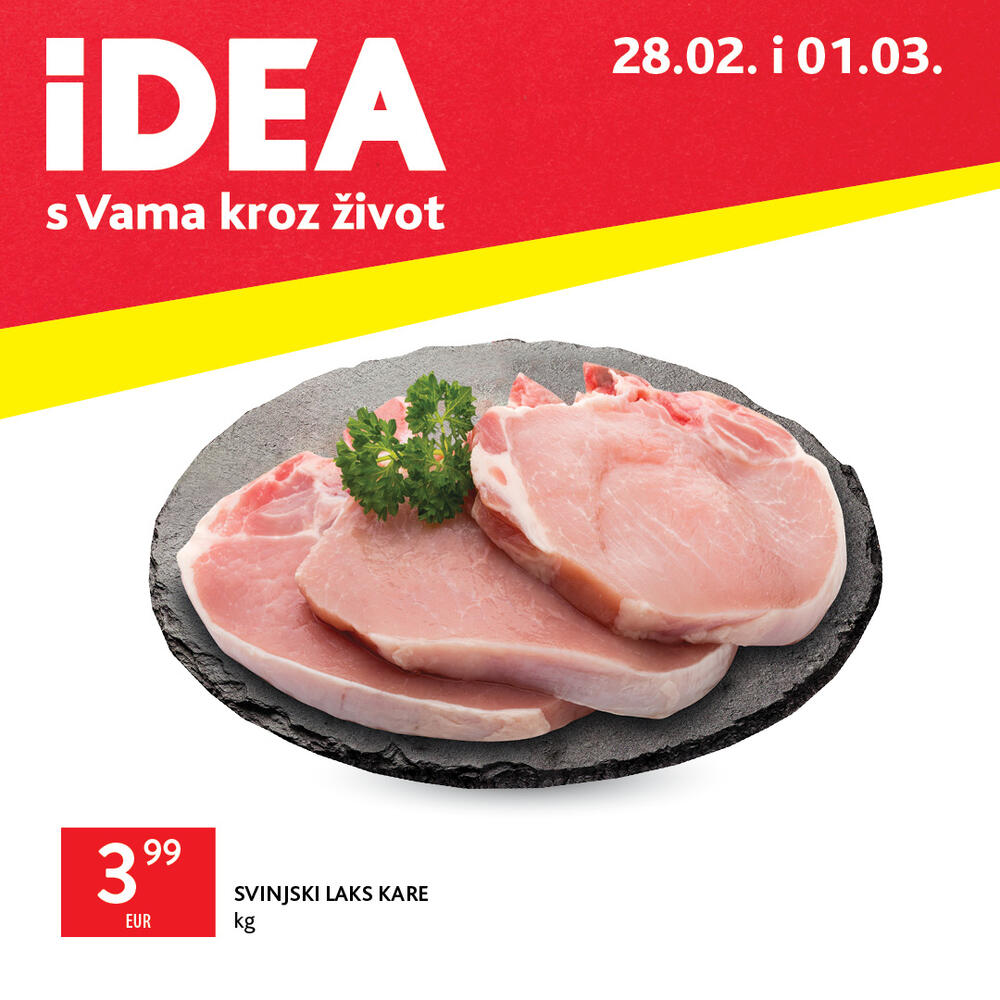 <p>I ove sedmice IDEA vam donosi novi katalog i brojne prilike za povoljniju kupovinu.</p>