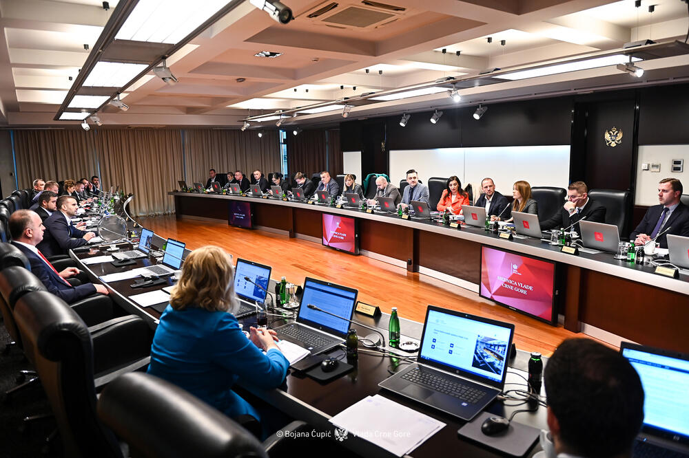 Sa sjednice Vlade, Foto: Vlada Crne Gore