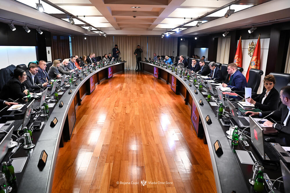 Sa sjednice Vlade, Foto: Vlada Crne Gore