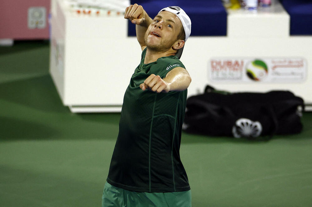 Grikspor u Dubaiju najbolje igrao najvažnije poene - spasao sedam meč lopti rivala, Foto: REUTERS