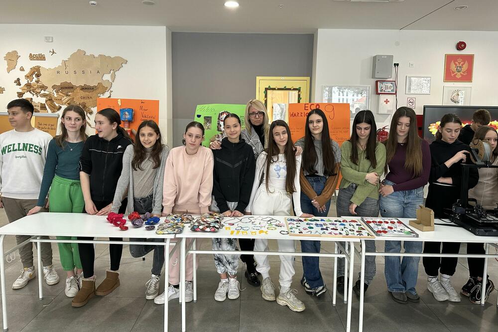 Učenici  JU OŠ „Novka Ubović“, Foto: Fondacija Čini dobro