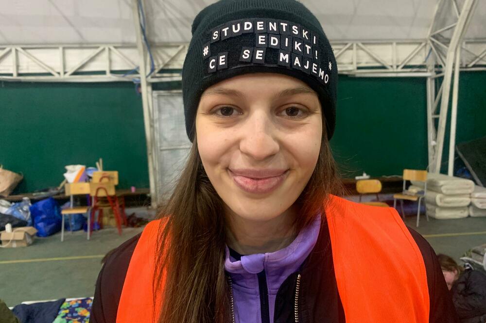 Studenti su u Nišu simbolično usvojili 'Studentski edikt' - ima li sličnosti sa Milanskim ediktom?, Foto: BBC/Dejana Vukadinović