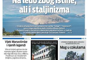 Naslovna strana "Vijesti" za 2. mart 2025.