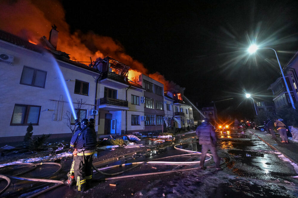 Detalj nakon napada na Zaporožje, Foto: Reuters