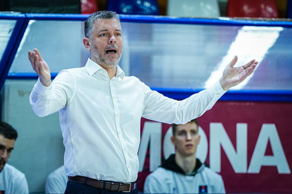 Petar Mijović na večerašnjem meču, Foto: ABA liga/Dragana Stjepanović