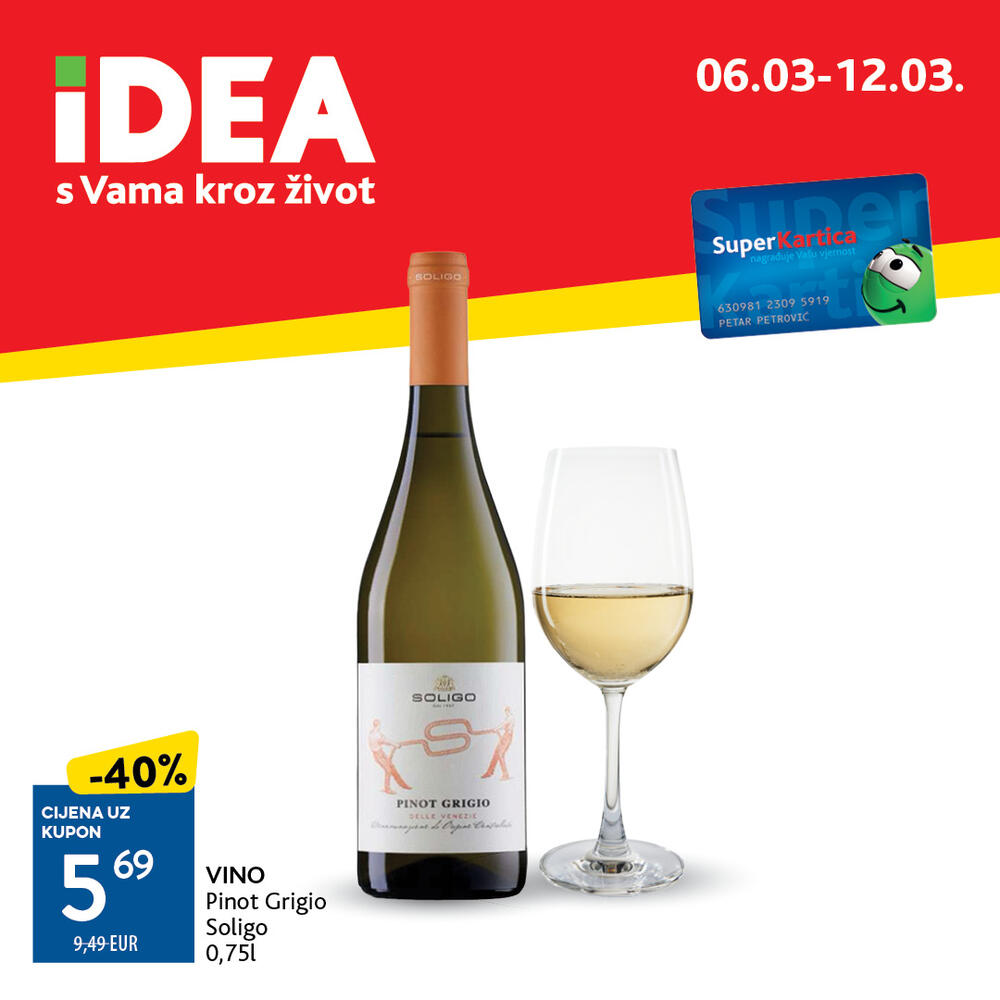 <p>Prelistajte <a href="https://catalog.idea.co.me/mart-2025/redovna-akcija-0603-1203/"><strong>novi IDEA katalog</strong> </a>i uvjerite se da vas u IDEA prodavnicama očekuje bogata ponuda pažljivo biranih namirnica po sniženim cijenama.</p>