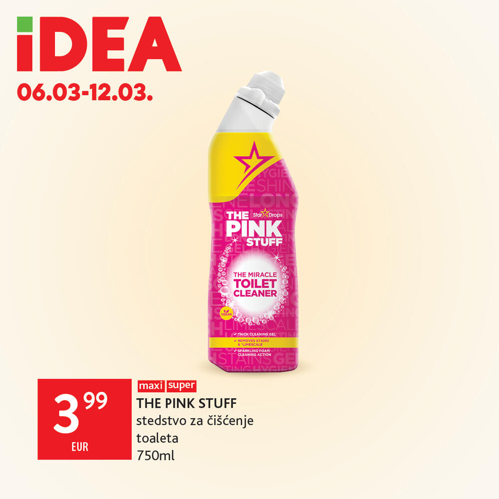 <p>Prelistajte <a href="https://catalog.idea.co.me/mart-2025/redovna-akcija-0603-1203/"><strong>novi IDEA katalog</strong> </a>i uvjerite se da vas u IDEA prodavnicama očekuje bogata ponuda pažljivo biranih namirnica po sniženim cijenama.</p>
