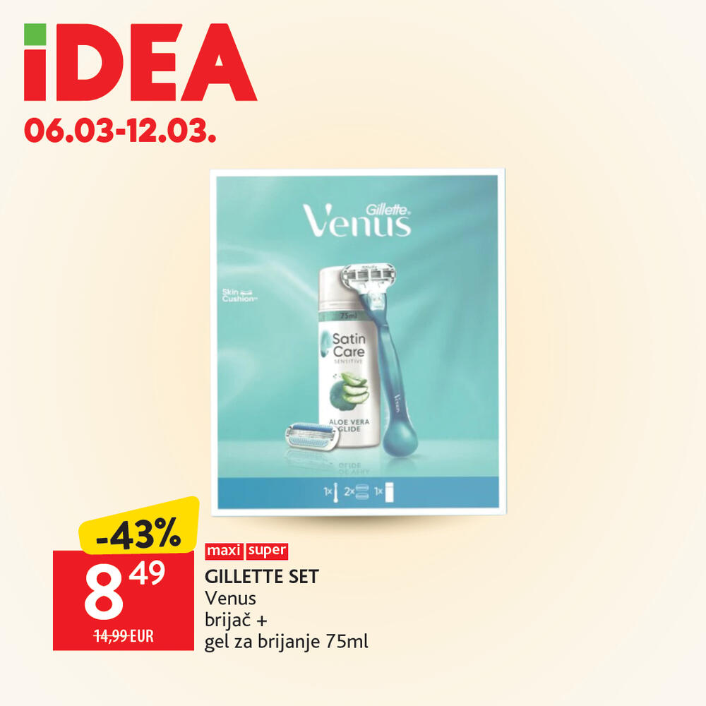 <p>Prelistajte <a href="https://catalog.idea.co.me/mart-2025/redovna-akcija-0603-1203/"><strong>novi IDEA katalog</strong> </a>i uvjerite se da vas u IDEA prodavnicama očekuje bogata ponuda pažljivo biranih namirnica po sniženim cijenama.</p>