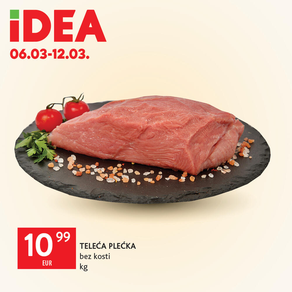 <p>Prelistajte <a href="https://catalog.idea.co.me/mart-2025/redovna-akcija-0603-1203/"><strong>novi IDEA katalog</strong> </a>i uvjerite se da vas u IDEA prodavnicama očekuje bogata ponuda pažljivo biranih namirnica po sniženim cijenama.</p>