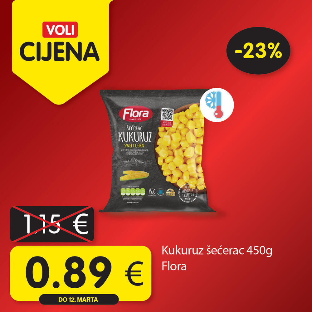 <p>Potražite proizvode sa specijalnom oznakom Voli cijena i uštedite vaš kućni budžet.</p>  <p> </p>