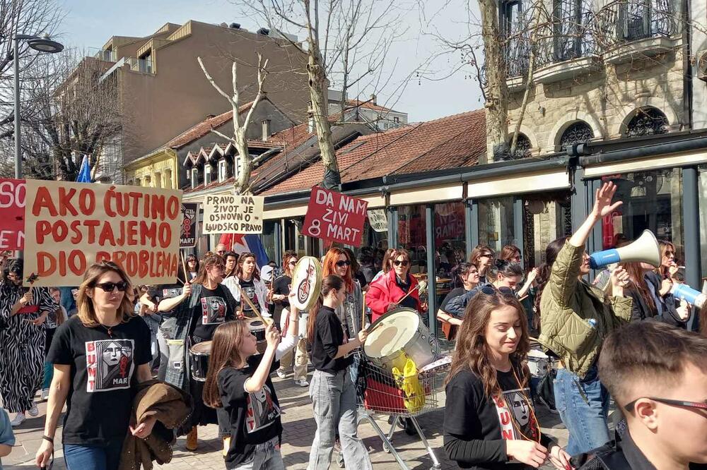 Sa Osmomartovskog marša, Foto: Jelena Kontić