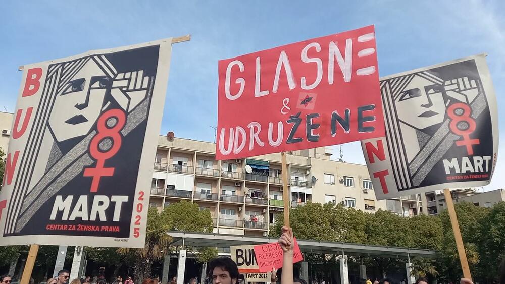 <p>Osmomartovski marš pod sloganom “Bunt” organizovao je CŽP</p>