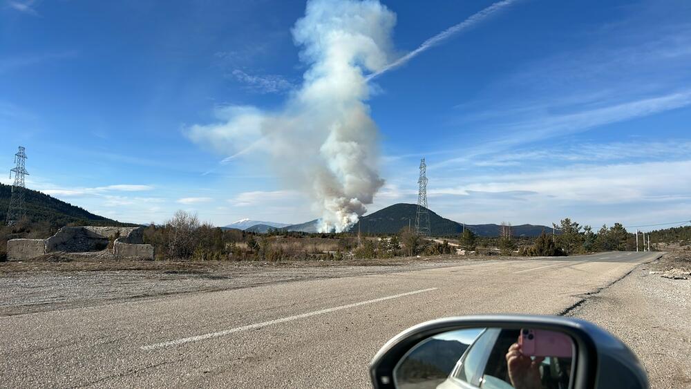 <p>Žabljački vatrogaci u nedjelju očekuju pomoć iz vazduha, ukoliko tokom noći ne uspiju da lokalizuju požar</p>