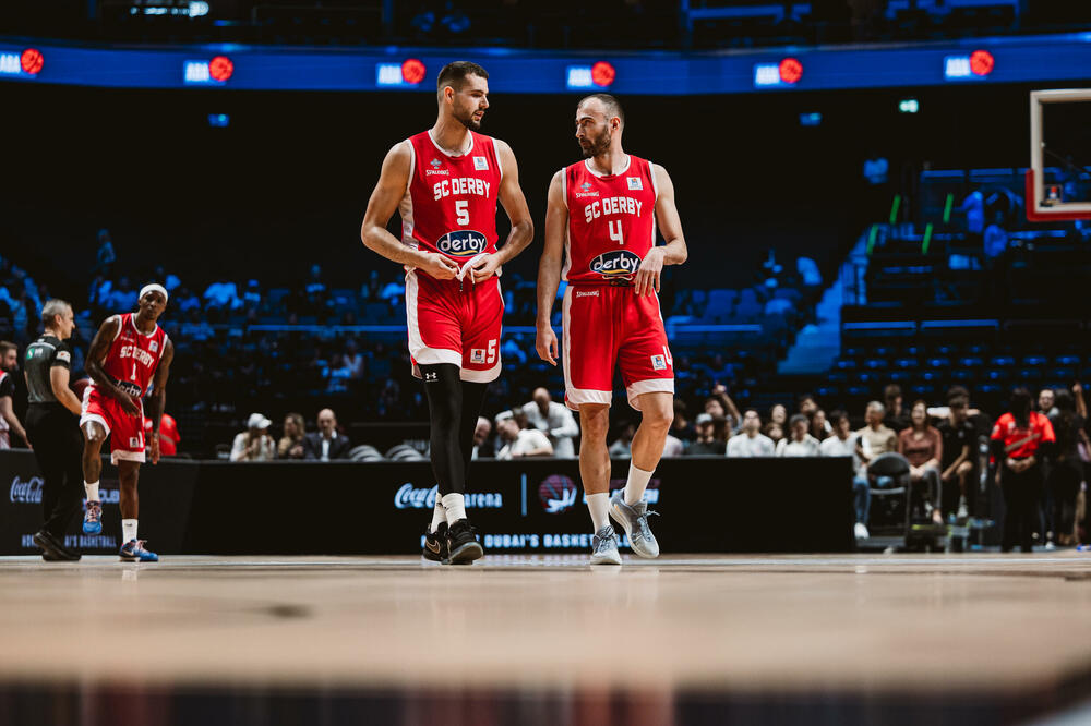 Anđušić i Pavlićević, Foto: Dubai Basketball