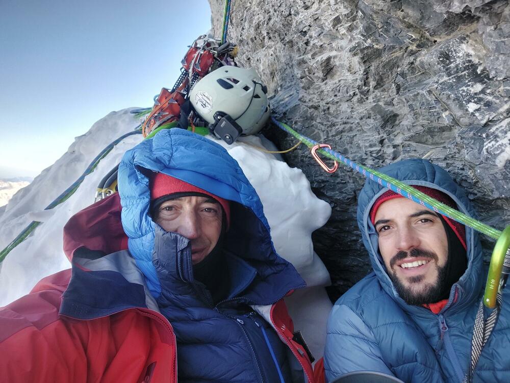 Rajko i Dejan tokom uspona na Ajger