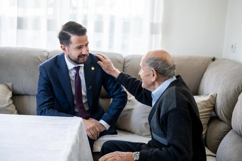 Milatović i Bakić, Foto: Kancelarija za odnose sa javnošću predsjednika Crne Gore