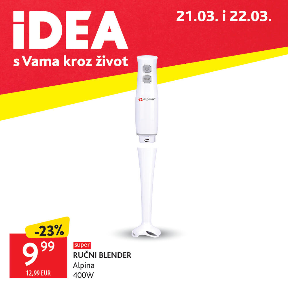 <p>Stigao je novi IDEA katalog, a sa njim i brojne prilike za odličnu uštedu.</p>