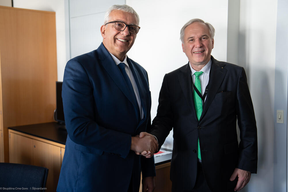 Mandić i Rozenkranc, Foto: Skupština Crne Gore/Igor Šljivančanin