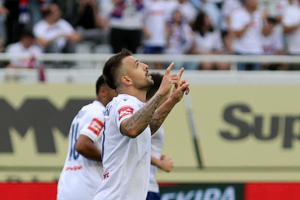 Trajkovski je prvi pogodio u kvalifikacijama za Mundijal 2026., Foto: twitter/aleksandartrajkovski