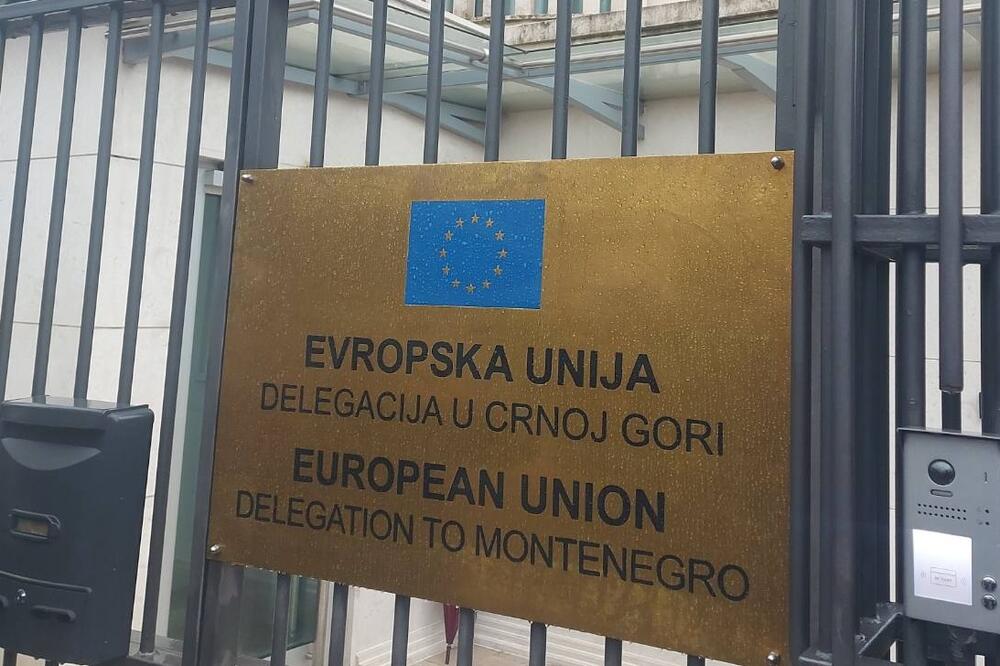 Sjedište Delegacije EU u Podgorici, Foto: Sindikat uprave i pravosuđa