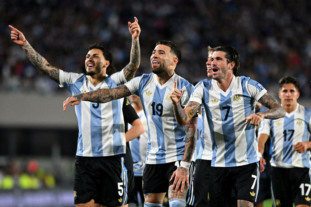 Fudbaleri Argentine nakon meča, Foto: CBP/REUTERS