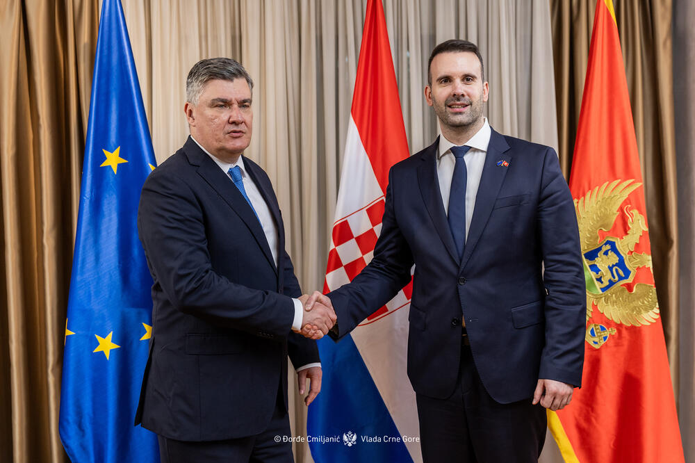 Milanović i Spajić, Foto: Đorđe Cmiljanić Vlada Crne Gore