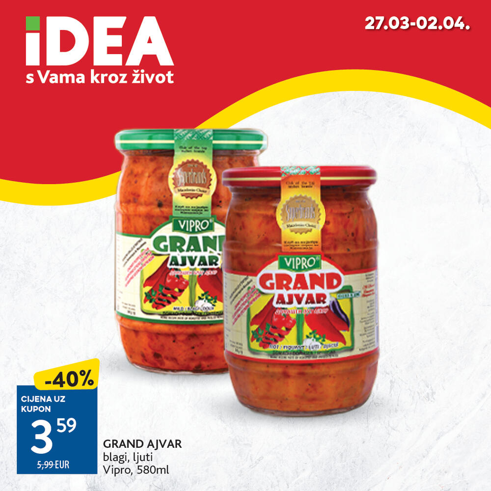 <p><em>Osim novog redovnog kataloga, IDEA vam donosi i posebnu ponudu pripremljenu u susret bajramskim praznicima</em></p>