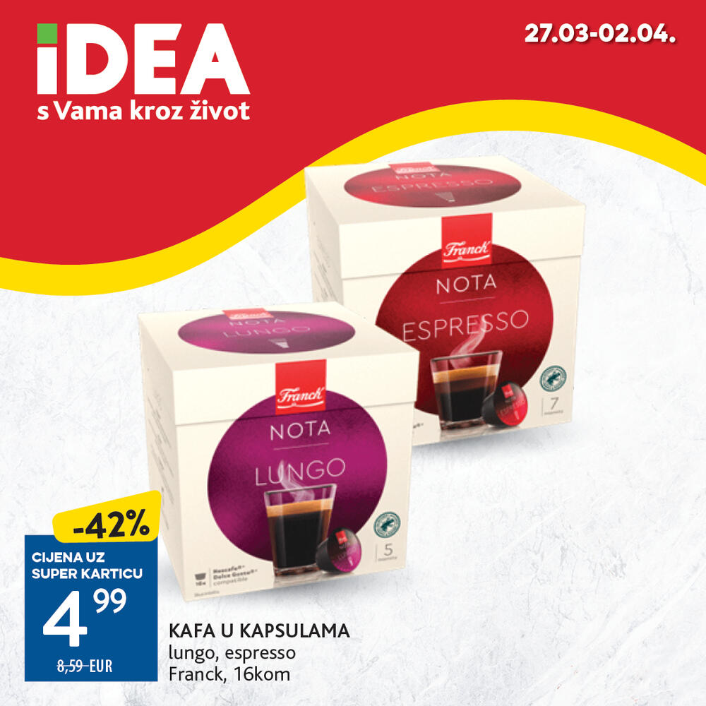 <p><em>Osim novog redovnog kataloga, IDEA vam donosi i posebnu ponudu pripremljenu u susret bajramskim praznicima</em></p>