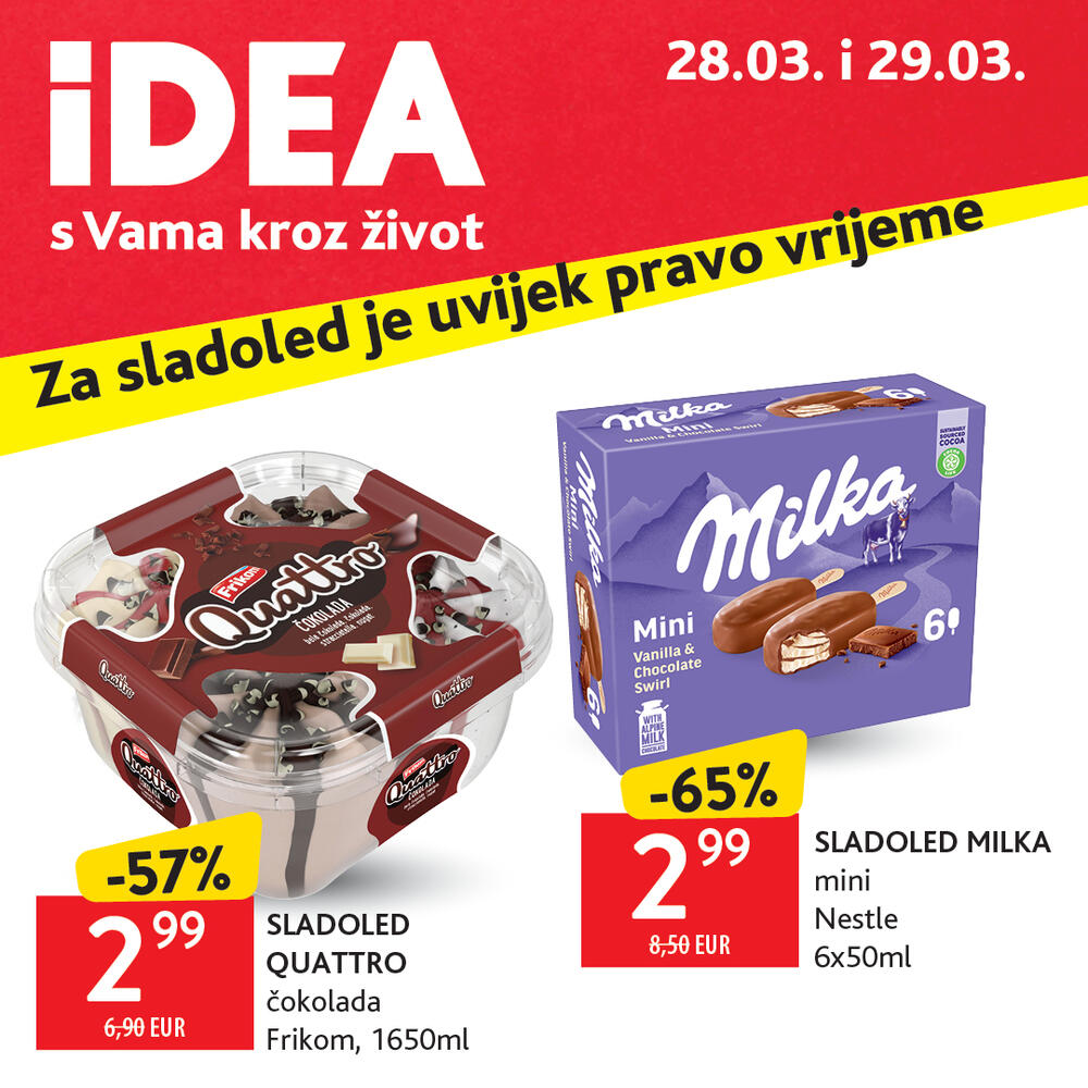 <p><em>Osim novog redovnog kataloga, IDEA vam donosi i posebnu ponudu pripremljenu u susret bajramskim praznicima</em></p>