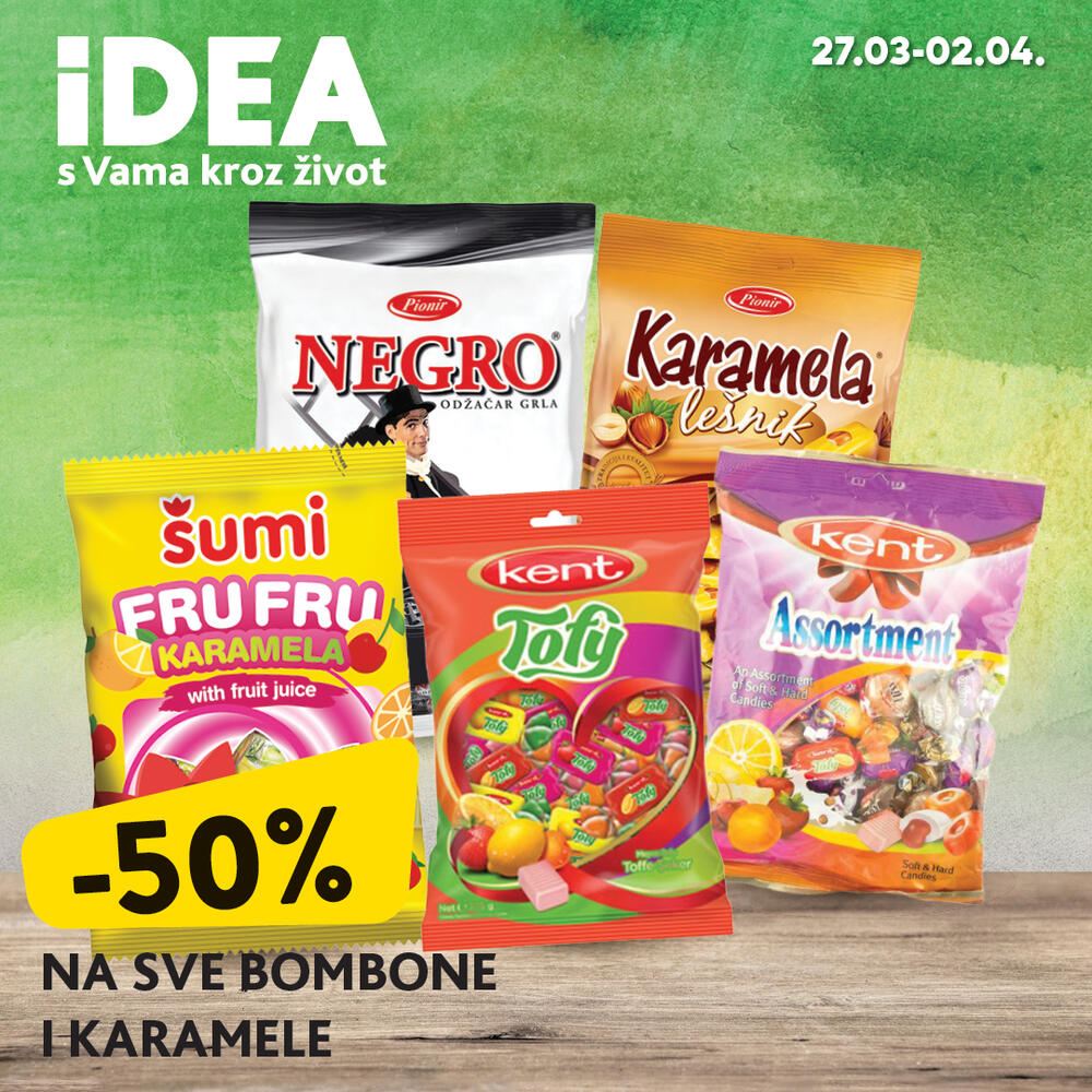 <p><em>Osim novog redovnog kataloga, IDEA vam donosi i posebnu ponudu pripremljenu u susret bajramskim praznicima</em></p>