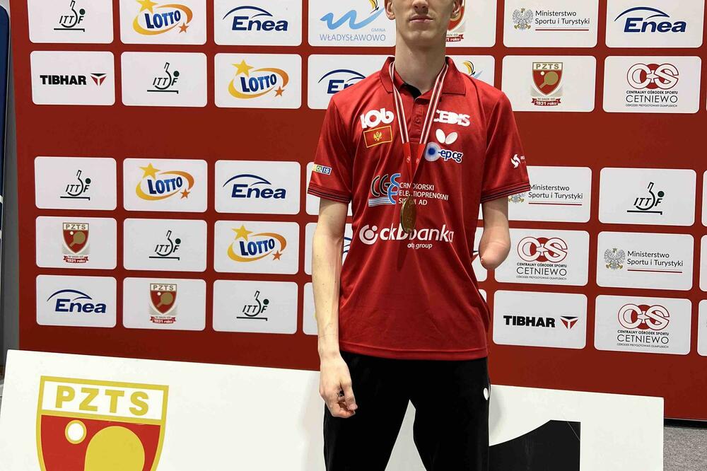 Radović je među dva najbolja igrača na svijetu, Foto: Paraolimpijski komitet Crne Gore