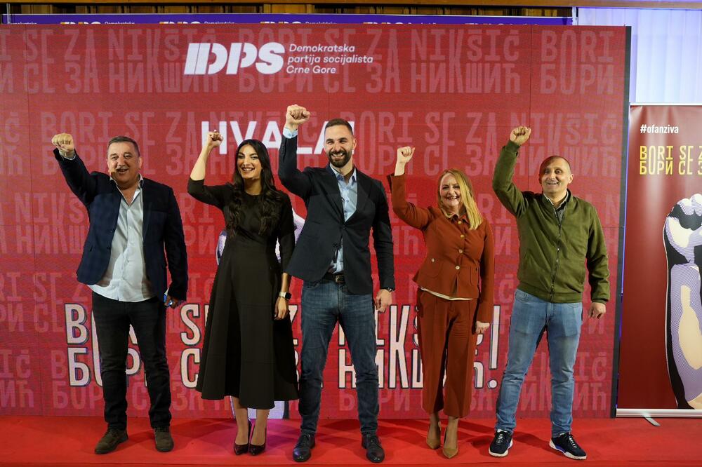 Sa predstavljanja izbornog programa, Foto: DPS